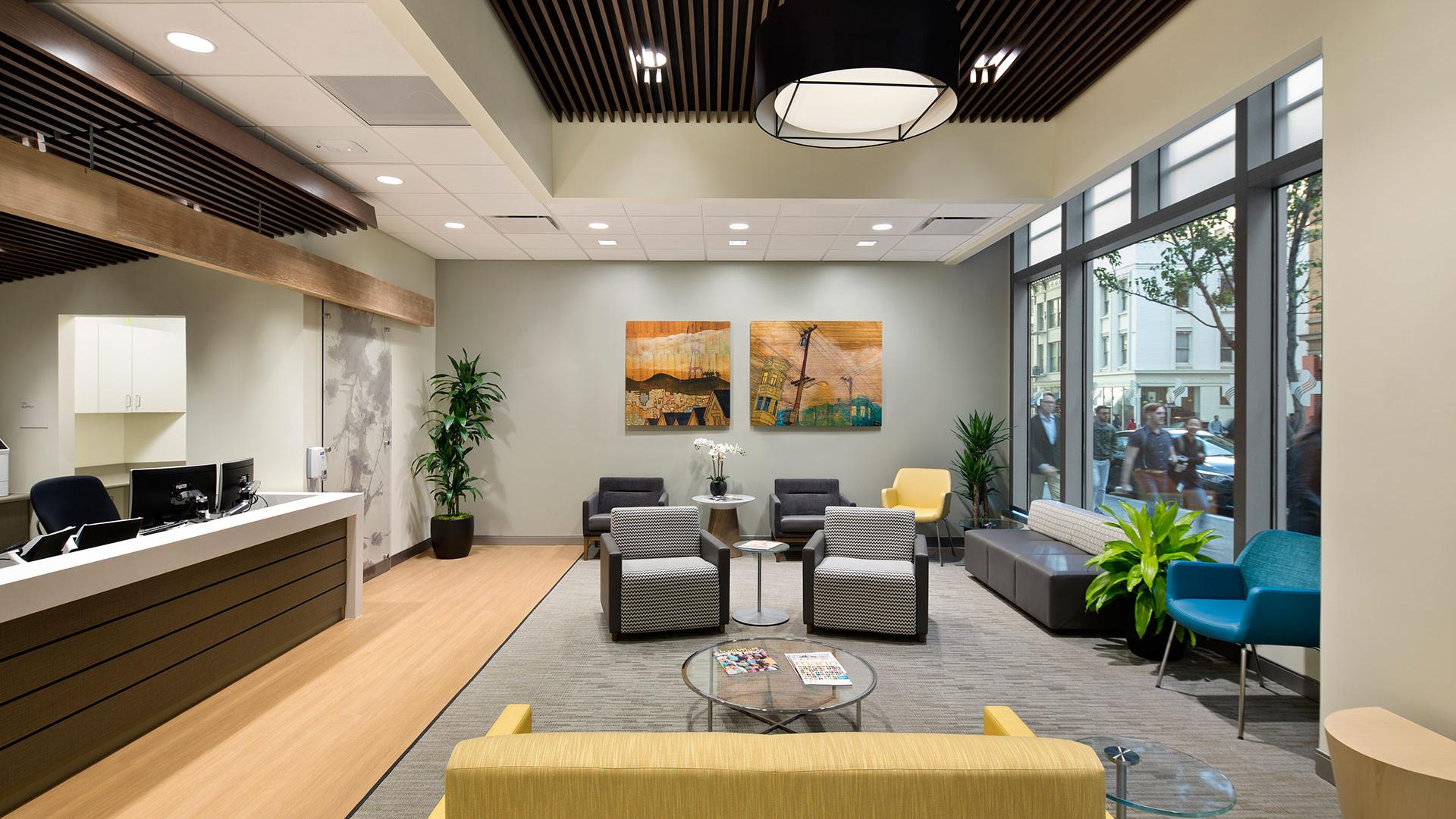 Patient watiting area