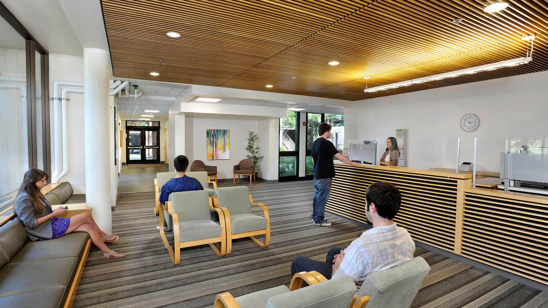 Student patient waiting area