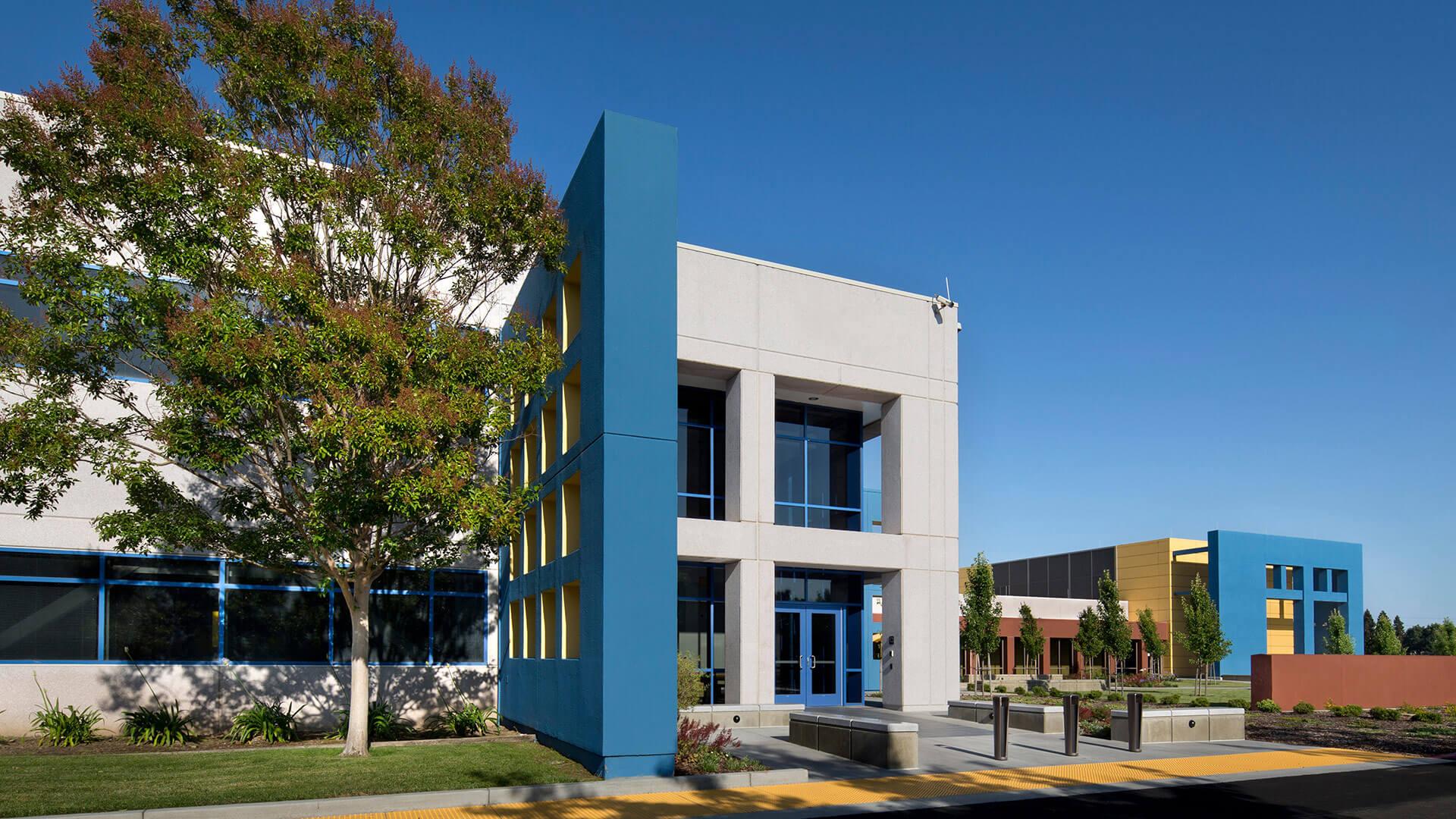 View of data center exterior